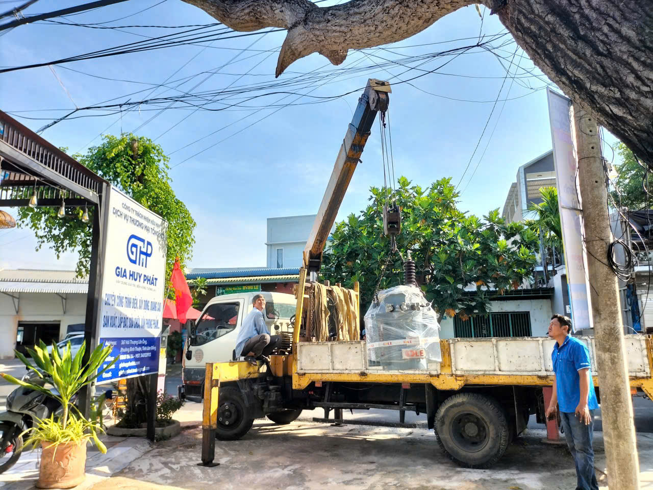 Công trình Trạm biến áp (TBA) tại Khu công nghiệp Hàm Kiệm 1